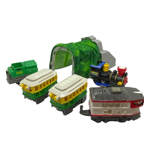 GeoTrax Fisher-Price Trains & Tunnel Lot - Picture 2 of 2